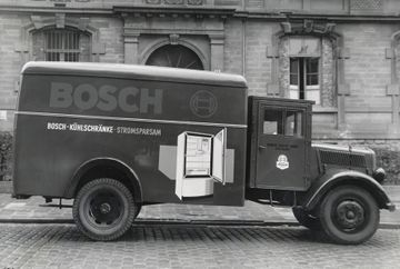 Ein Bosch Transporter aus den 1940er Jahren (Quelle: BSH Konzernarchiv).