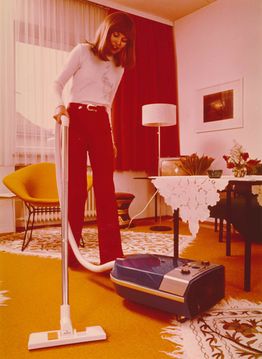 Siemens vacuum cleaner from the 1970s. (Source: BSH Corporate Archives)