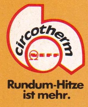 1970 Neff Circo Therm Viel heiße Luft Der multifunktionale Backofen mit CircoTherm-Heißluftsystem und Glasfront sorgt für Durchblick in der Küche. CircoTherm steht bis heute für hochwertige Neff-Backöfen.