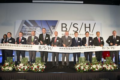 Offizielle Eröffnung BSH-Vertriebsgesellschaft Taipeh BSH Wiki