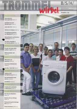 Trommelwirbel. Plant magazine for the BSH home appliances plant in Nauen, Edition 1/2001 Nauen: Trommelwirbel The "Trommelwirbel" magazine is published for all employees at the home appliances plant in Nauen. The plant magazine is issued three times a year and reports on all the key events at the site.